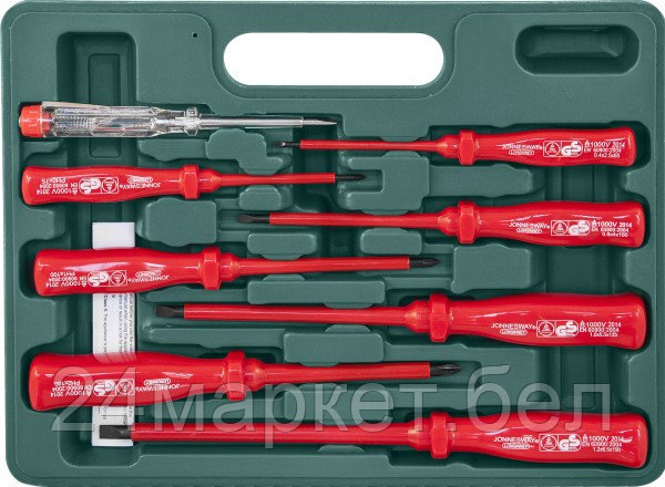 Набор отверток Jonnesway D02AP08S (8 предметов)