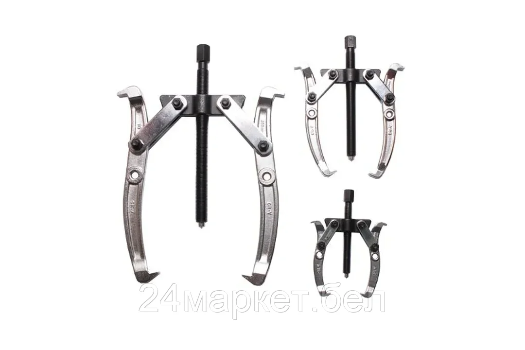 FORSAGE Съемник двухлапый переставной 8" (Ø захвата -200мм, длина лап-200мм,лапы S-образные) Forsage F-A6590108