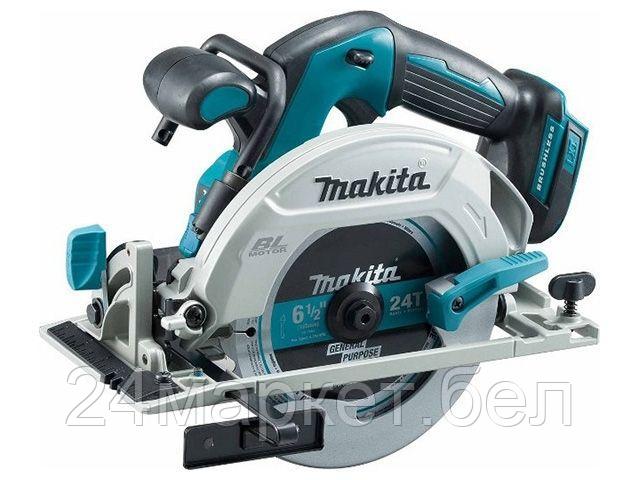 Аккум. циркулярная пила MAKITA LXT DHS 680 Z в кор. (18.0 В, БЕЗ АККУМУЛЯТОРА, 165х20 мм, до 57 мм) DHS680Z