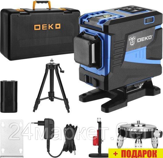 Лазерный нивелир Deko LL12-HVR Premium 065-0105-2