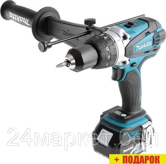 Дрель-шуруповерт Makita DHP458RFE