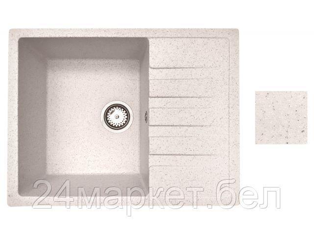 Мойка кухонная из искусственного камня BEST песочный 640х500 mm, AV Engineering