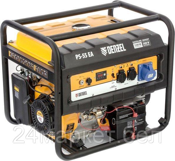 Бензиновый генератор Denzel PS 55 EA