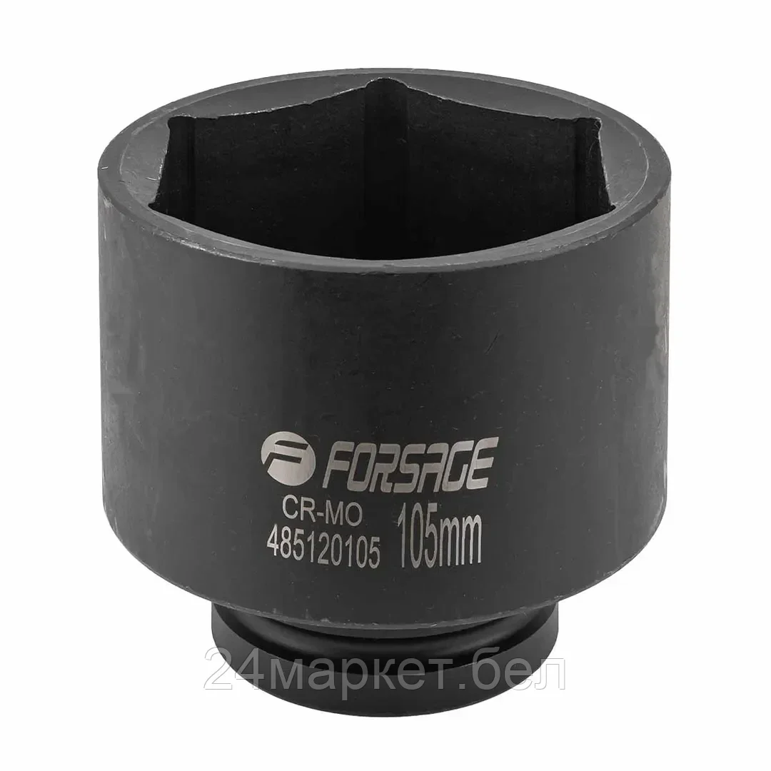 F-485120105 Forsage Головка ударная глубокая 1", 105мм (6гр.)