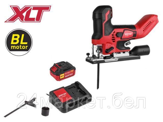 Аккум. лобзик WORTEX CJS 1330 в чем. ALL1 МЕГА АКЦИЯ БЕСЩЁТ, 18В, 800 - 3800 ход/мин, пропил до 130 1325401
