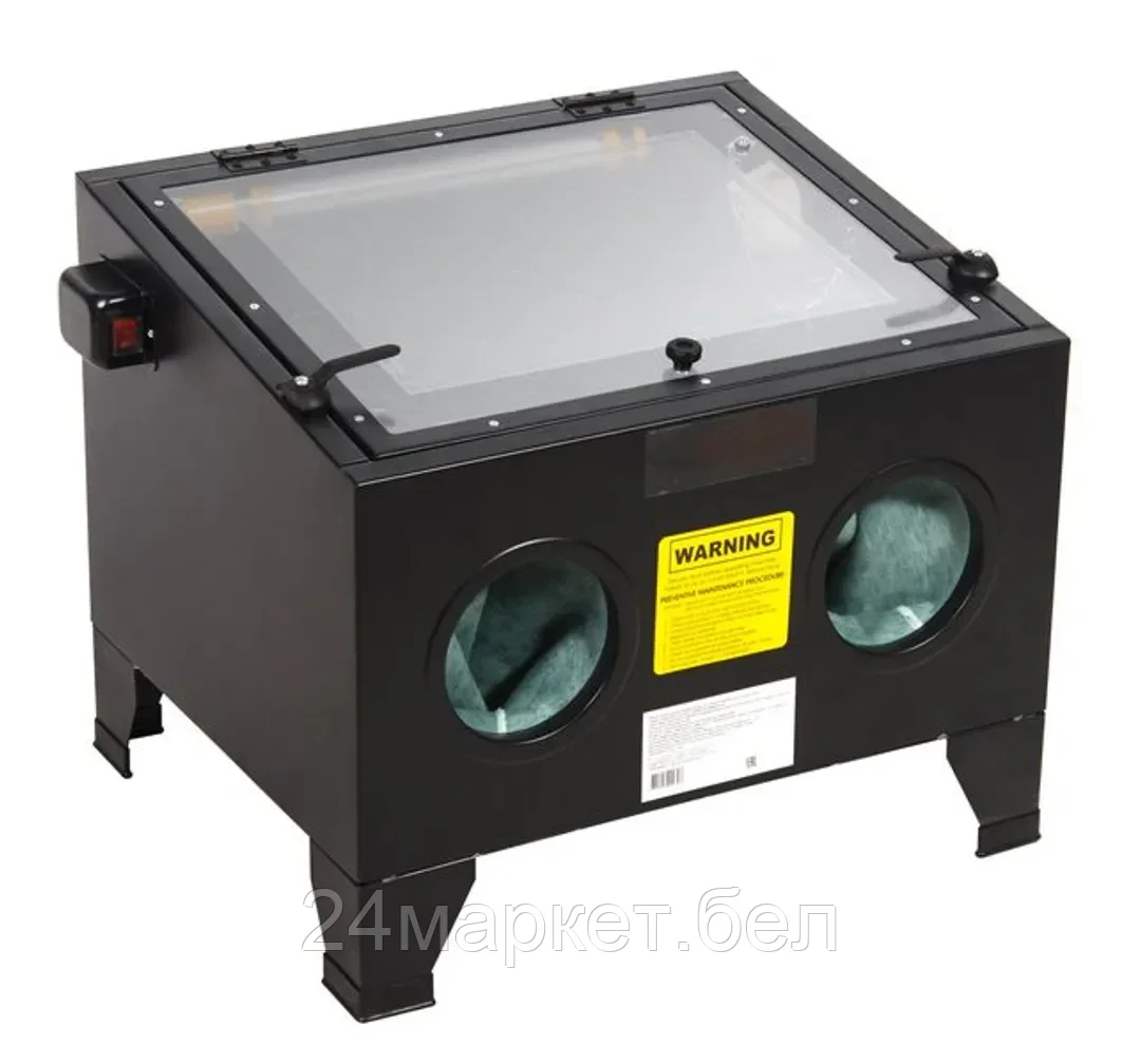 Rock FORCE Пескоструйная камера (72л, 6.8атм,340л/мин)настольная пневмо Rock FORCE RF-SBC90