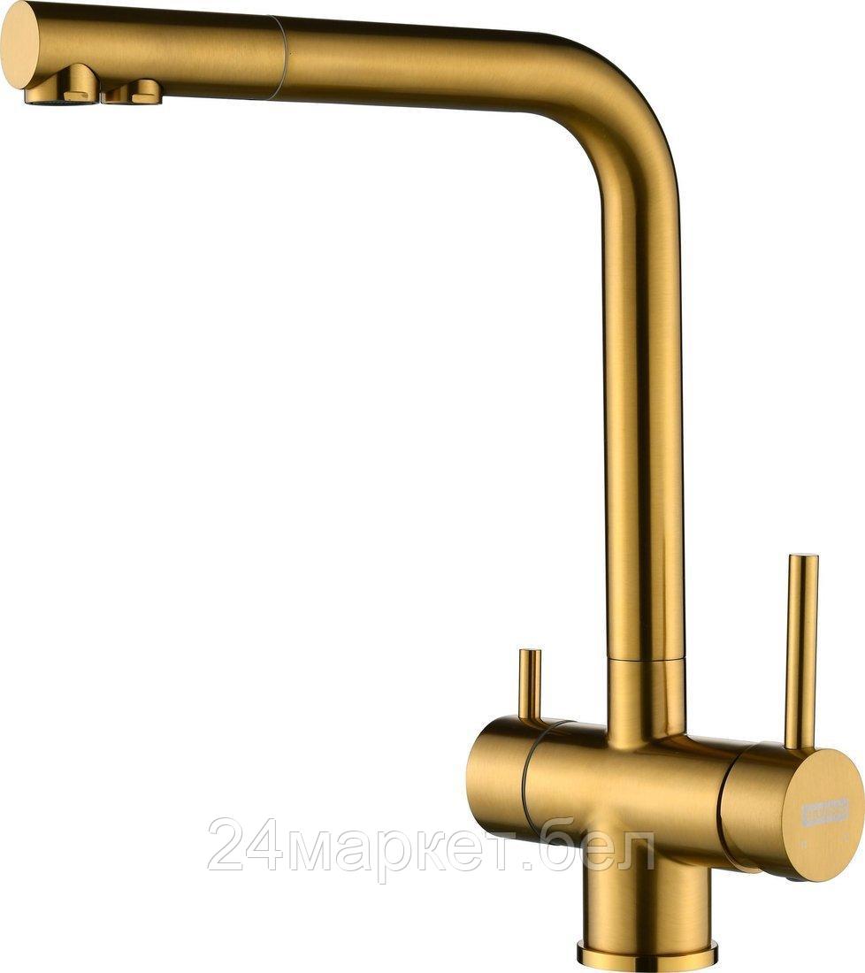 Смеситель ARFEKA Geminia (золотой PVD)
