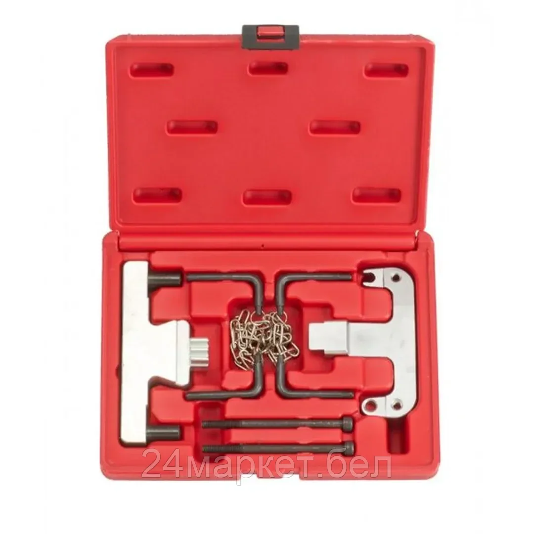 Rock FORCE Набор фиксаторов для обслуживания двигателей Mercedes-Benz, Chrysler, Jeep (2.2 CRD, 2.7 CRD), в кейсе Rock FORCE RF-906G7