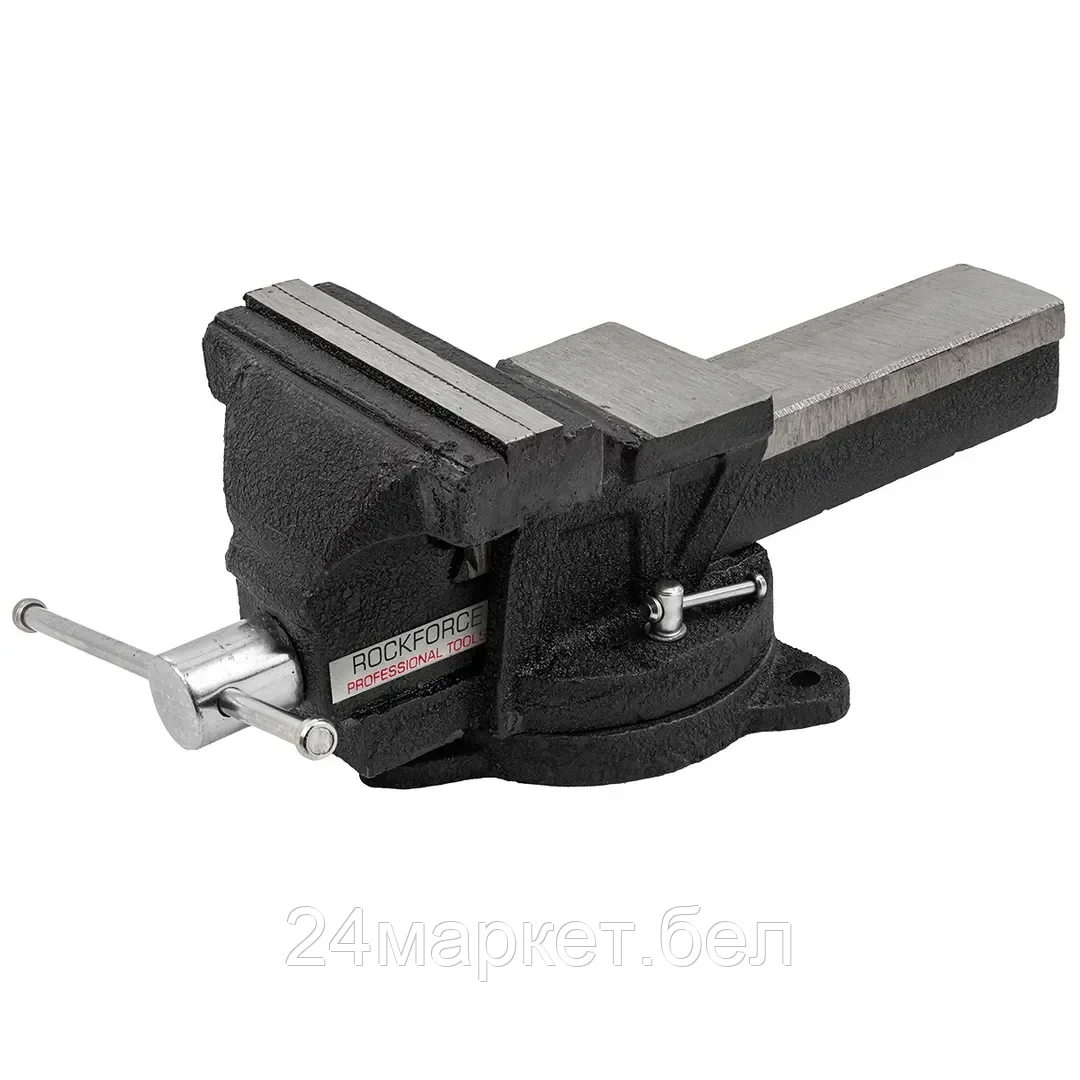 RF-6540106 RockFORCE Тиски стальные поворотные с наковальней 6" (150мм)