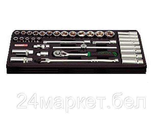 Набор торцевых головок Toptul GTB35030 35 предметов