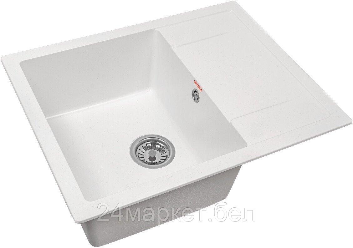 Кухонная мойка ARFEKA ZIA 65 Silken White