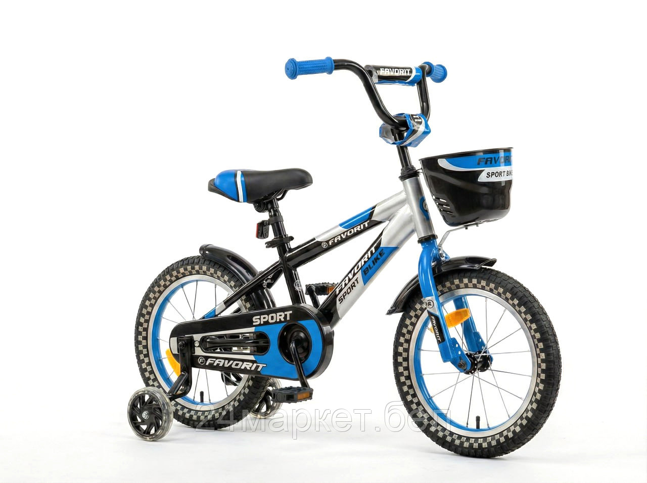 Детский двухколесный велосипед «FAVORIT» модель SPORT, SPT-14BL2 Favorit