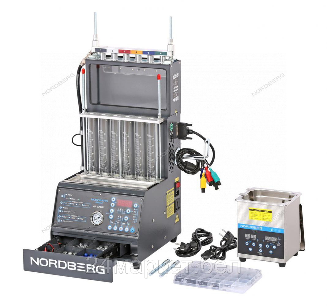 NORDBERG CMA25AB+CMT1 Установка для тестирования и очистки пьезофорсунок+GDI+Камера визуального контроля распыла форсунок