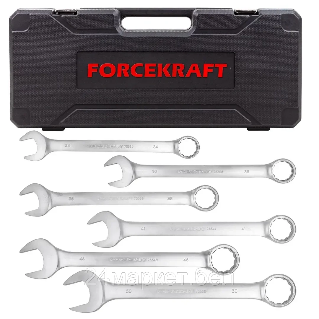 FK-5061MP Набор ключей комбинированных 6пр. FORCEKRAFT
