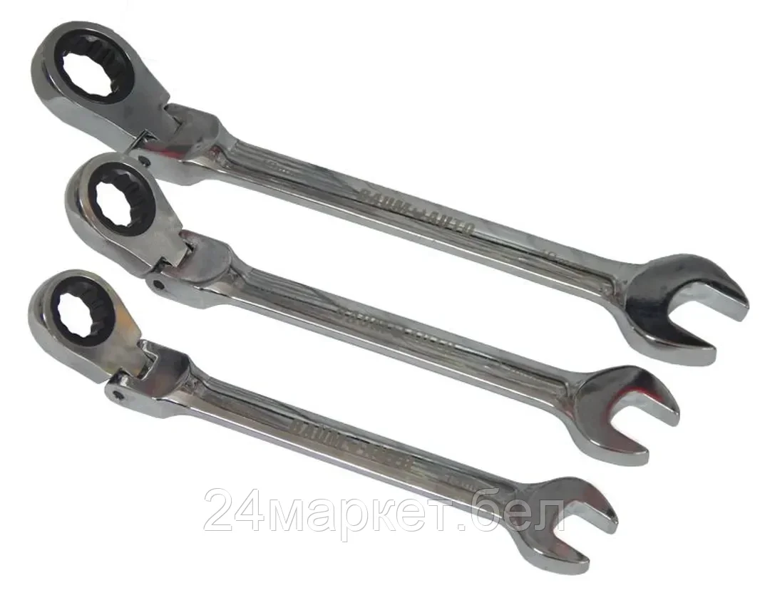 Ключ комбинированный трещоточный c шарниром 32мм BM600732F