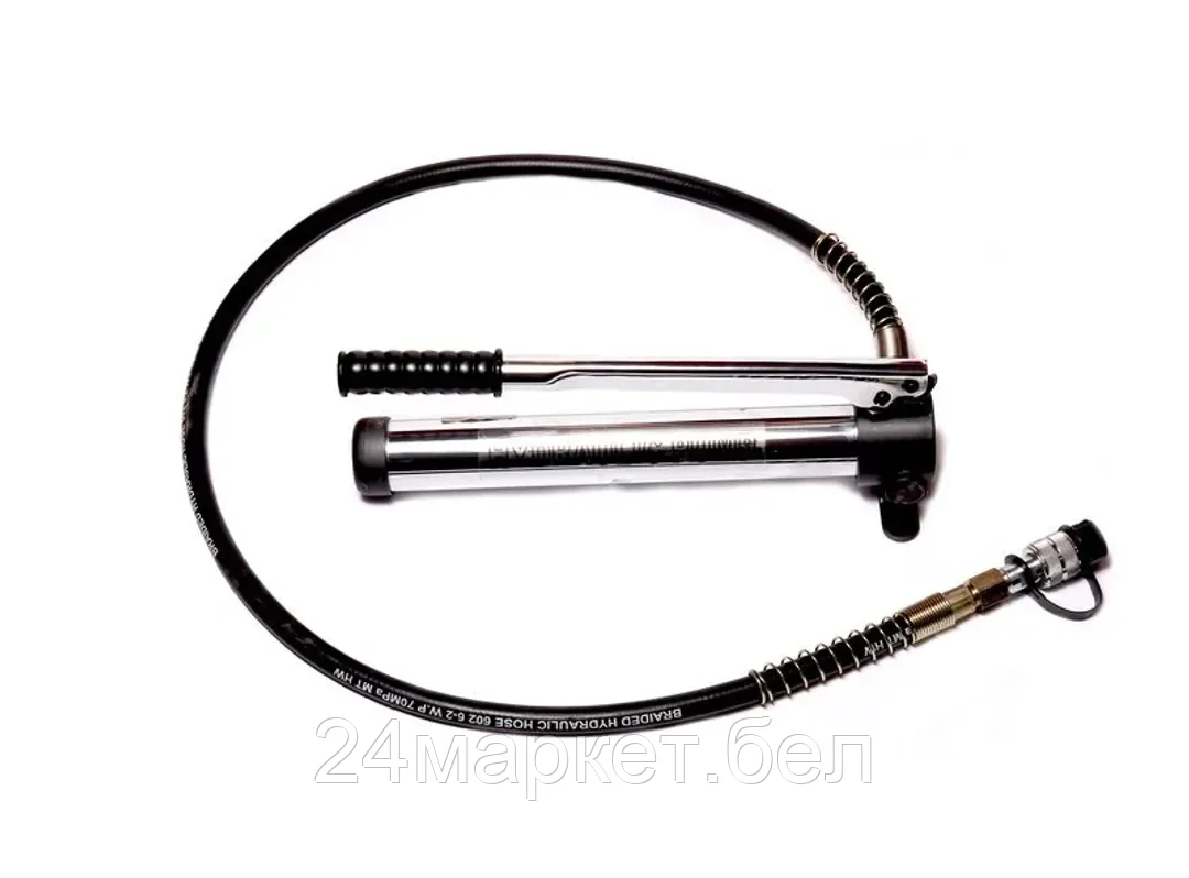 ForceKraft Насос гидравлический ручной 4т(объем масла-04л, давление-600bar,L шланга-1,5мм) FORCEKRAFT FK-B600A