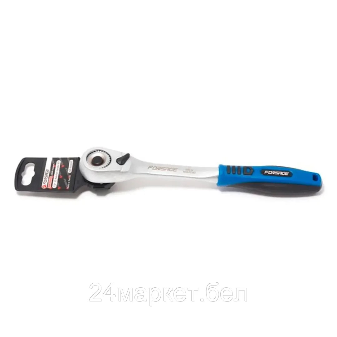 FORSAGE Трещотка с плавающим механизмом (30зуб.), 1/2" Forsage F-802423D