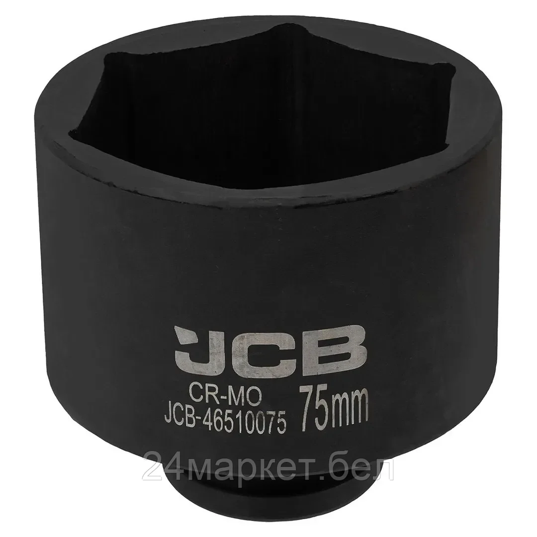 JCB-46510075 JCB Головка ударная глубокая 3/4", 75мм (6гр.)