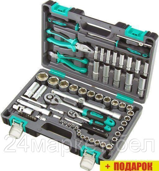 Универсальный набор инструментов Stels 14108 (69 предметов)