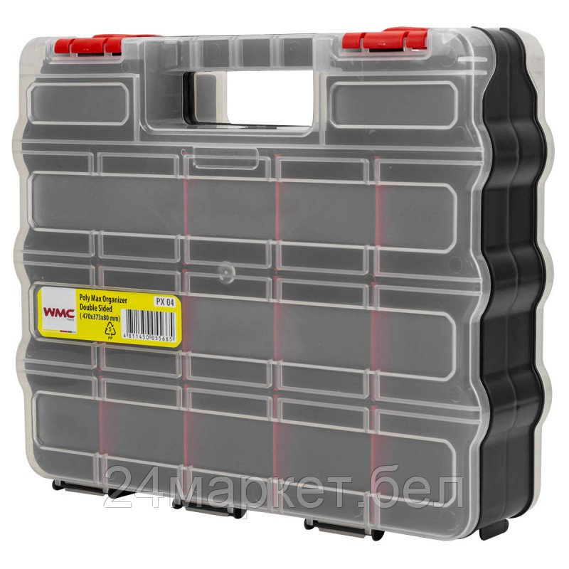 WMC-PX.04 WMC TOOLS Органайзер пластмассовый 480x375x75мм