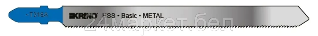 Полотно по металлу для лобзика T318A HSS 132x1,2 набор 3шт. Krino 23620115