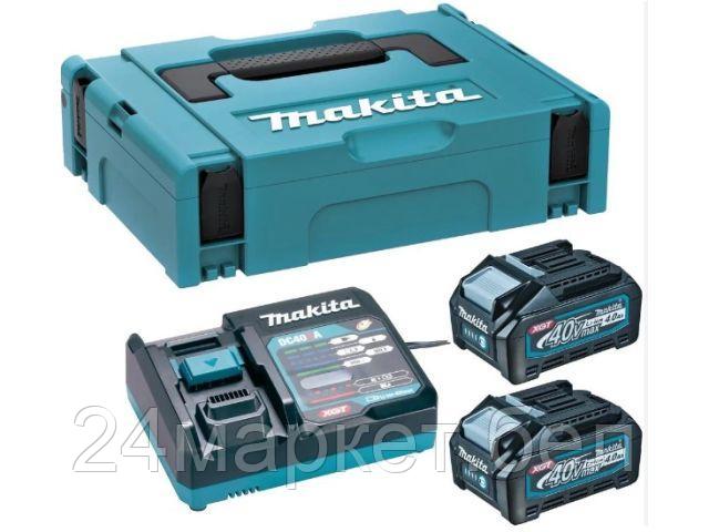 Комплект аккумулятор PSK (XGT, 2x5.0Ач, DC40RA, Makpac 2) (Набор) (MAKITA) 191V40-2
