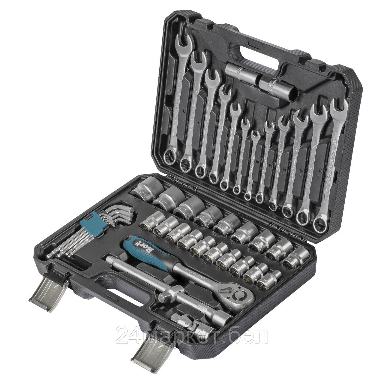 Универсальный набор инструментов Bort BTK-47 (47 предметов)