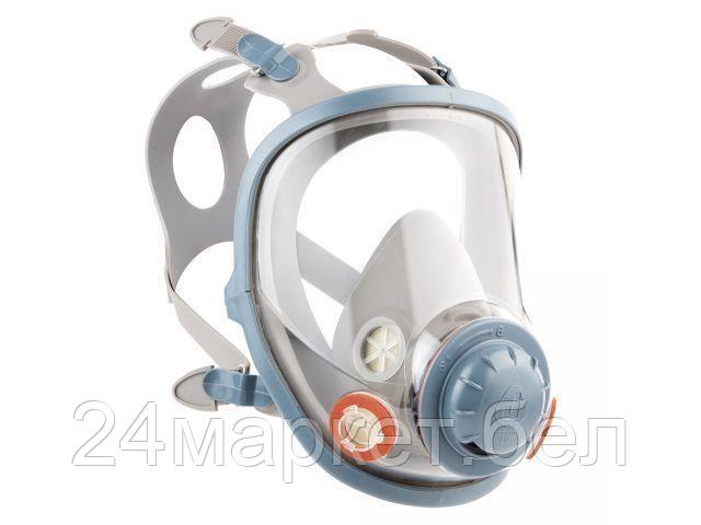 Маска полнолицевая без фильтра 6950 Jeta Safety с покрытием линзы ChemShield, р-р XL