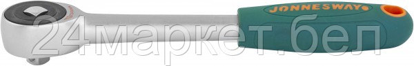 JONNESWAY R6602 R6602 Рукоятка трещоточная ротационная со сквозным приводом 1/4"DR, 60 зубца, 180 мм