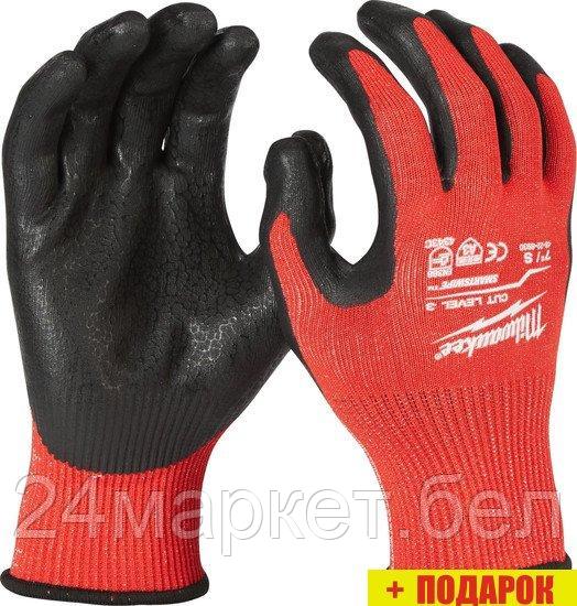 Перчатки хозяйственные Milwaukee Cut level 3/C 8/M 4932471420