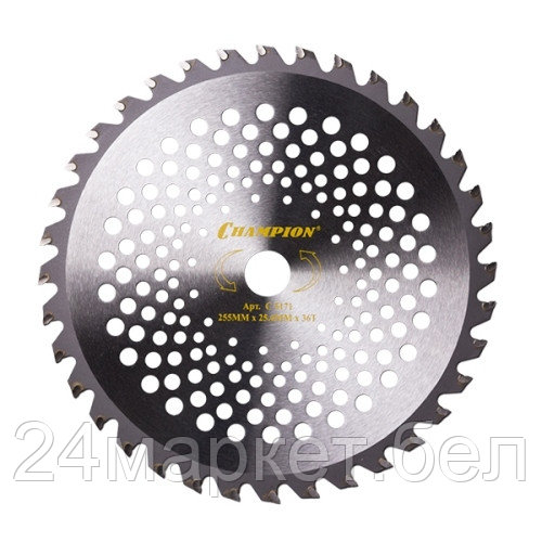 Нож с зубцами из твердого сплава Strong 36/255/25.4 (SRM-330ES/SRM-350ES,4605) (C5171)