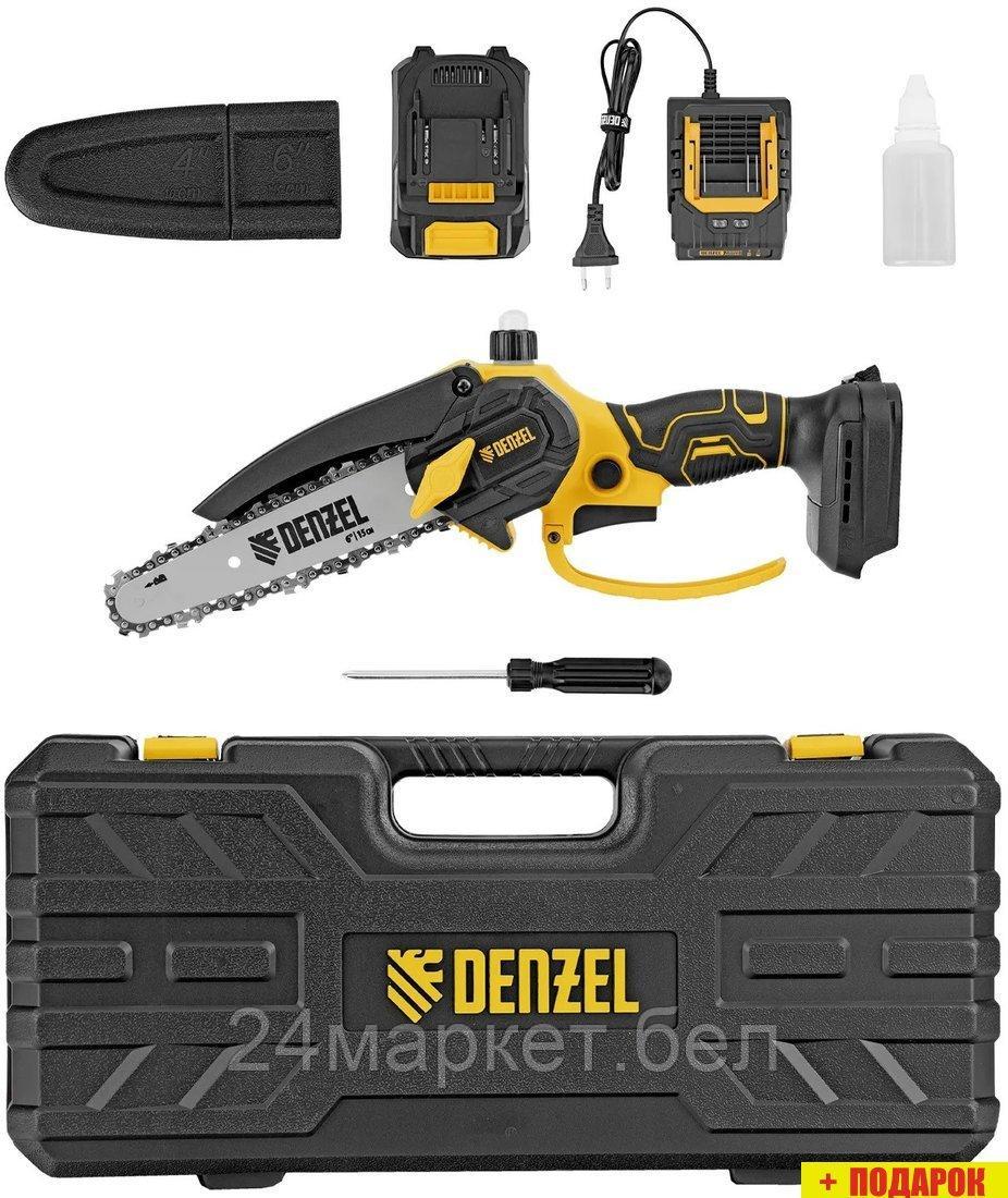 Аккумуляторная пила Denzel CCS-150 (с 1-им АКБ, кейс)
