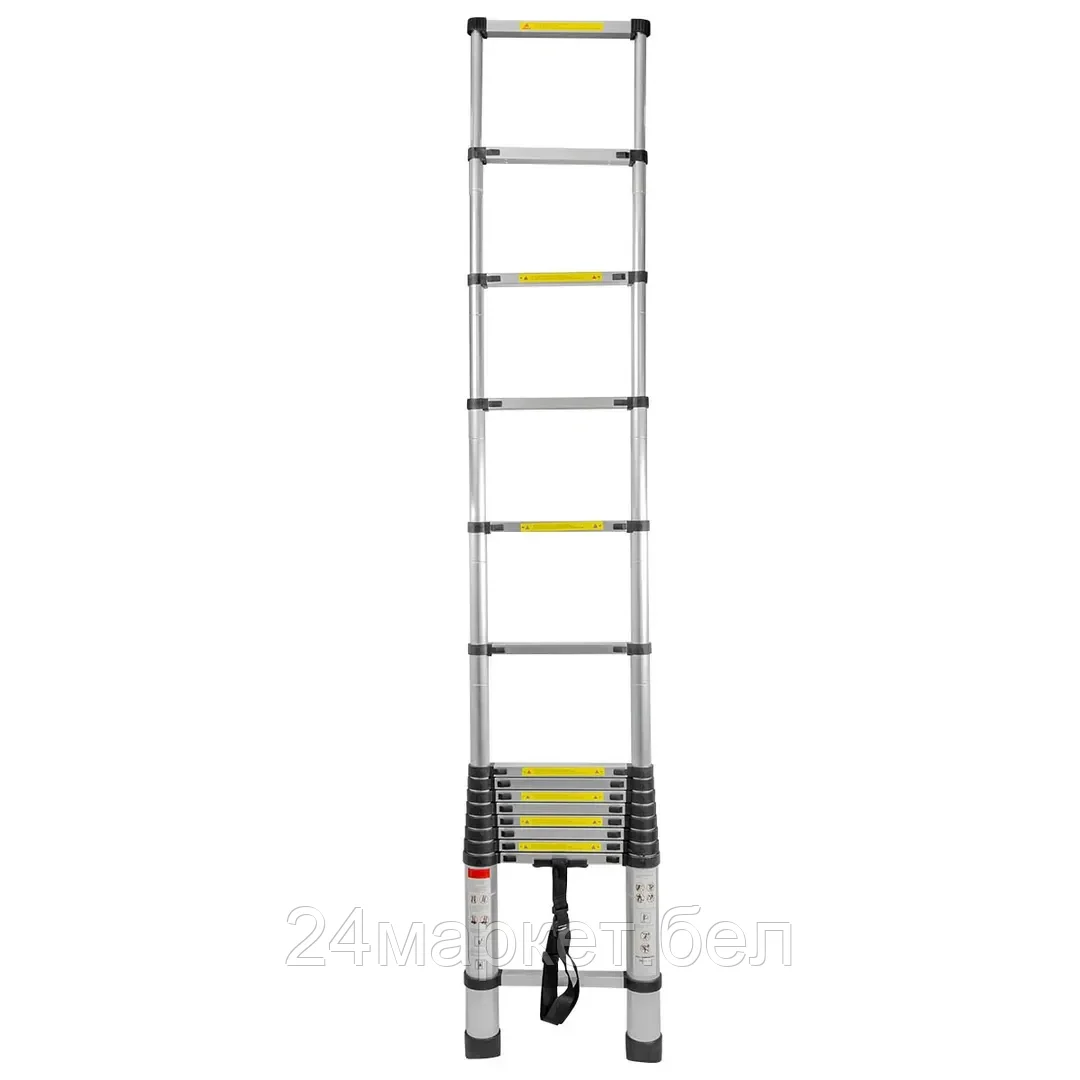 Лестница телескопическая односекционная 4.4м FORCEKRAFT BL-T440