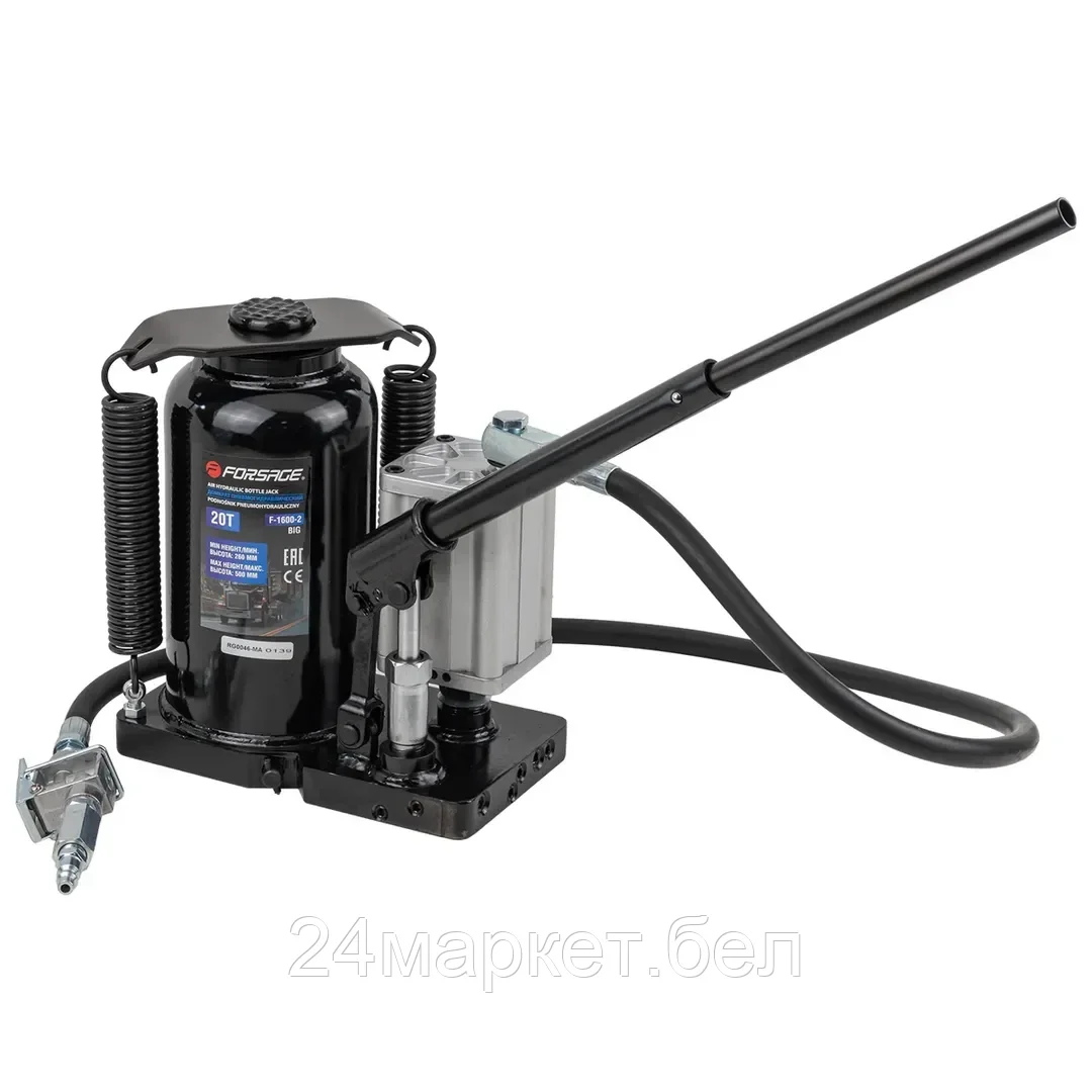 Бутылочный домкрат FORSAGE F-1600-2 20т.