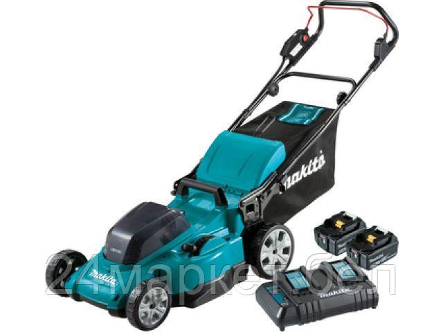 Газонокосилка Makita DLM480CT2 (с 2-мя АКБ)