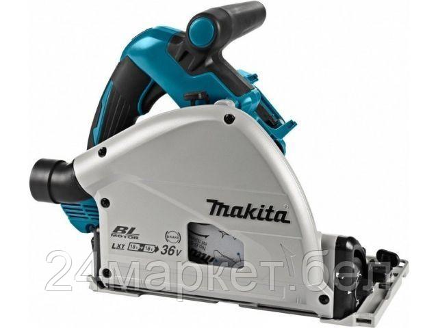 Аккум. циркулярная пила MAKITA DSP 600 Z в кор. (18+18 В, БЕЗ АККУМУЛЯТОРА, 165х20 мм, до 56 мм)