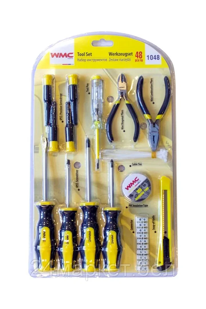 WMC TOOLS Набор инструментов 48пр. WMC TOOLS 1048