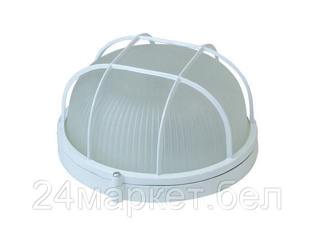 ЮПИТЕР Беларусь Светильник НБП круг/белый/решетка 100Вт, IP54 (03-100-002 Юпитер (1хЕ27, банник) (ЮПИТЕР)