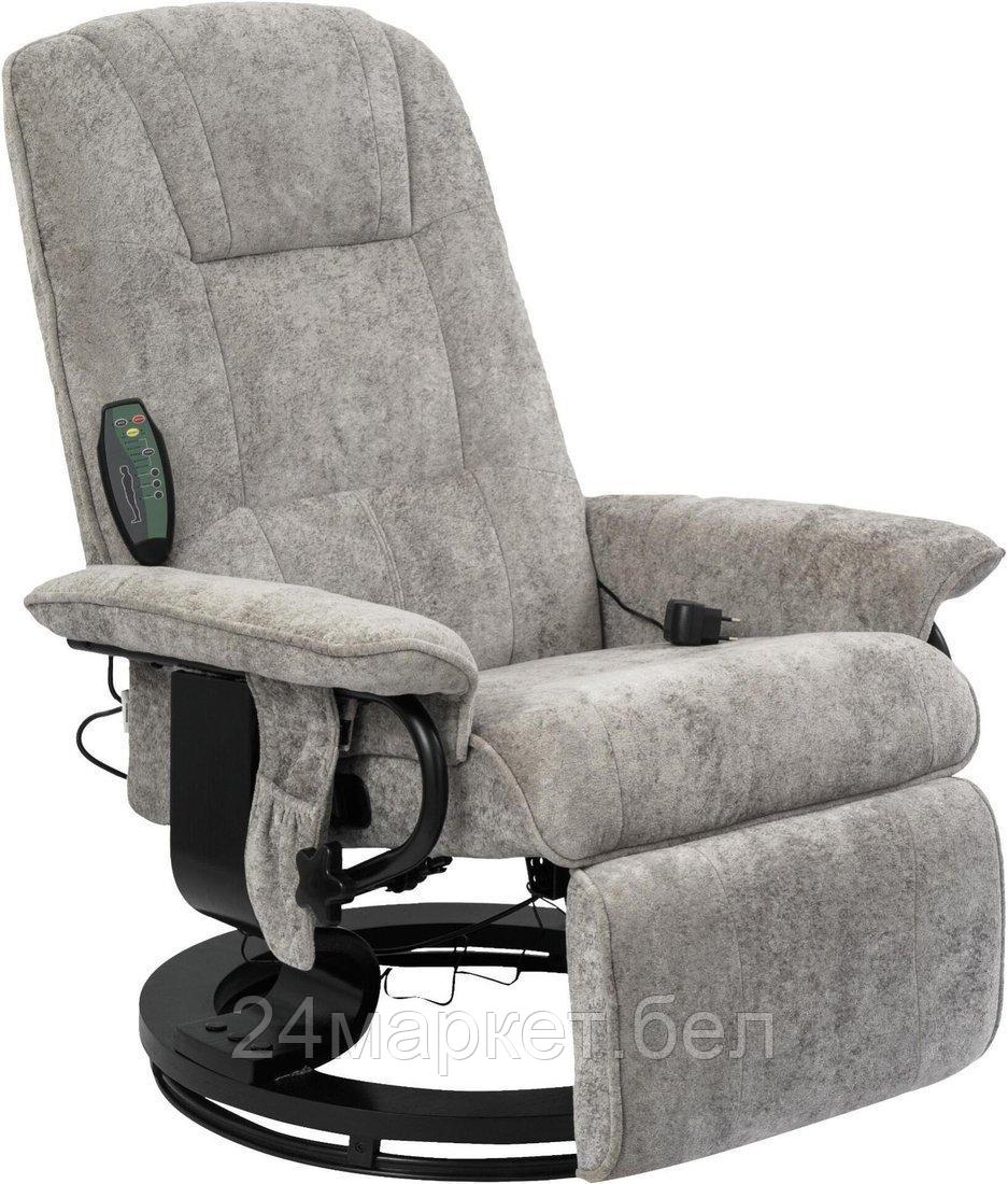 Массажное кресло Calviano 23 (серый плюш)