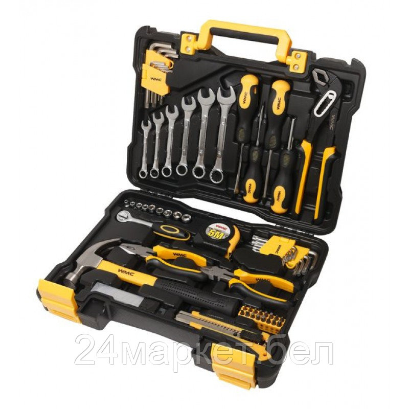 WMC-2070 WMC TOOLS Набор инструментов, 70пр. 1/4"