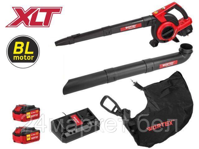 Ручная воздуходувка Wortex BB 2536-1 D ALL1 Solo 1333418 (с 2-мя АКБ)