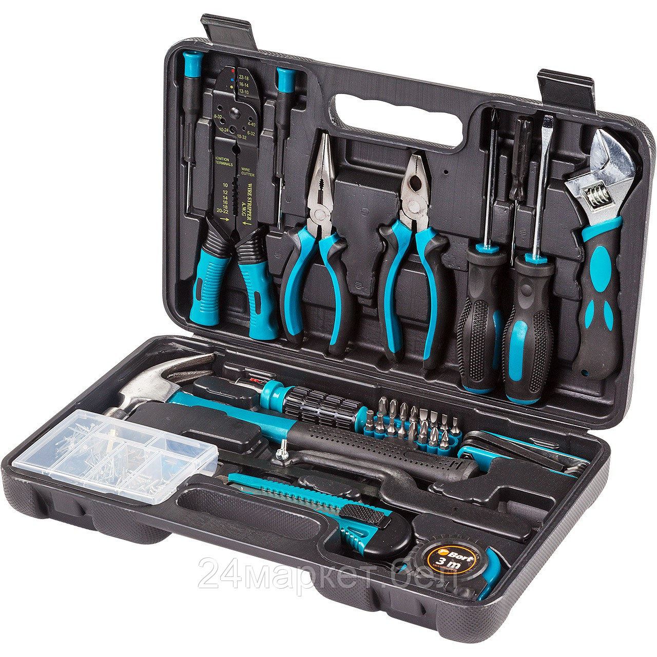 Универсальный набор инструментов Bort BTK-160 (38 предметов)