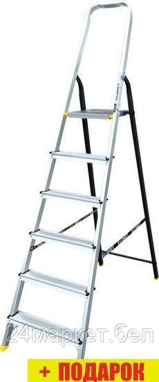 Лестница-стремянка Алюмет АМS 7806 (6 ступеней)