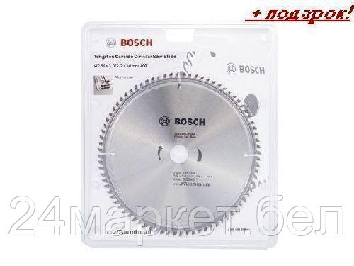 BOSCH Китай Диск пильный 254х30 мм 80 зуб. универсальный ECO ALUMINIUM BOSCH (твердоспл. зуб)