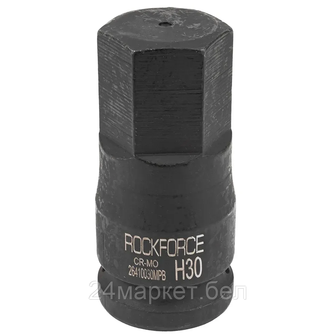 RF-26410030MPB RockFORCE Головка-бита ударная 6-гранная 30мм, 3/4"