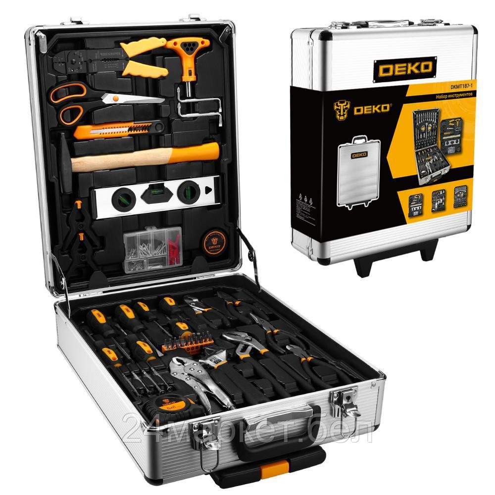 Набор домашнего мастера Deko DKMT187-1 (187 предметов)