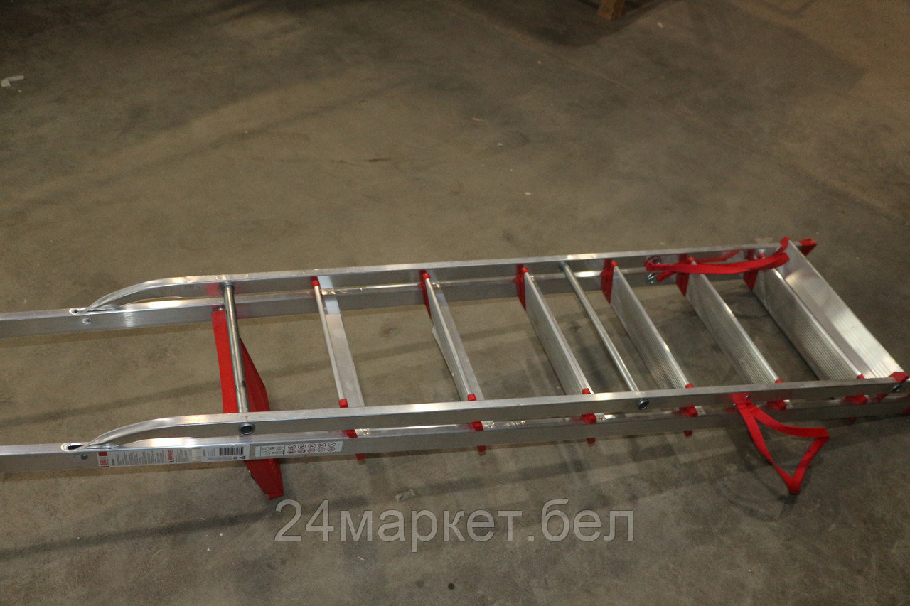 Лестница-стремянка алюм. проф. 173см 8 ступ. 9,4кг NV3118 Новая Высота уцененный (1271662204)