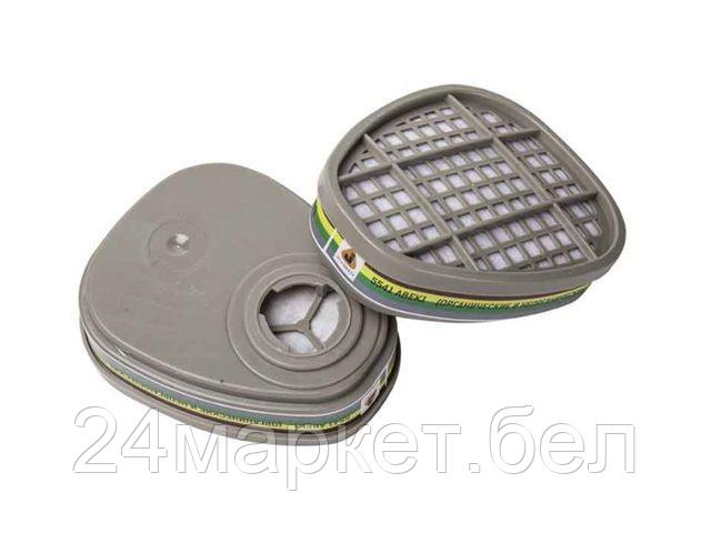JETASAFETY Китай Фильтр 6541 Jeta Safety (2 шт в уп.) (д/защ. от орг., неорган. кисл. газов и паров и аммиака ABEK1) (JETASAFETY)