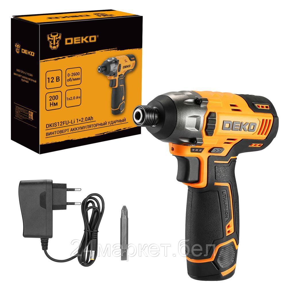 Винтоверт Deko DKIS12FU-Li 085-1110 (с 1-им АКБ)