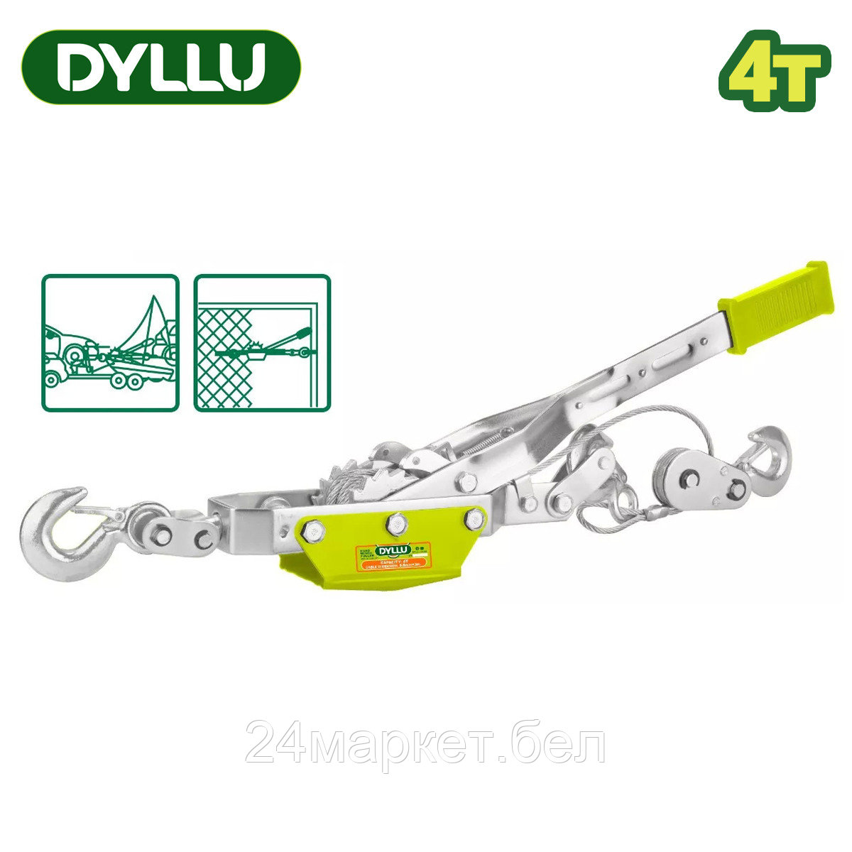Лебедка автомобильная Dyllu DTJU1040